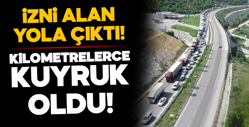 İzni alan yola çıktı!