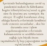 (ÖZEL) Tekstil Fabrikasında İşçiler Peş Peşe Rahatsızlanınca Fabrika Üretimi Durdurdu