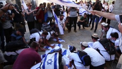 Yahudiler Doğu Kudüs'te İşgalin 53. Yılını Kutladı