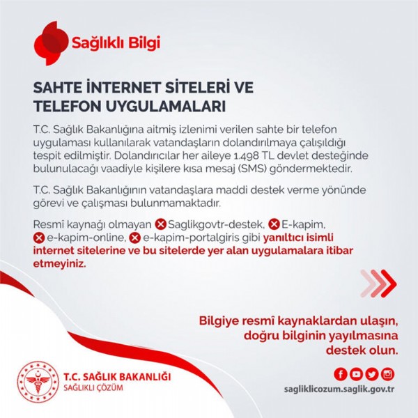 Dikkat! Sağlık Bakanlığı tek tek isimlerini açıklayarak uyardı