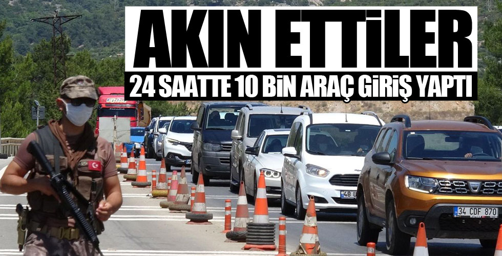 Bodrum'a yazlıkçı akını!