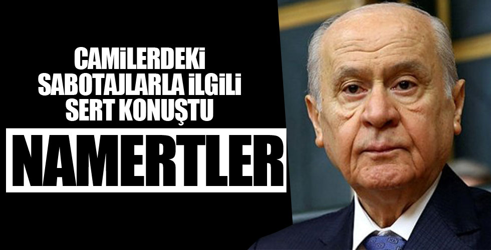 Devlet Bahçeli'den camiden müzik yayınına tepki