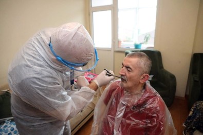 Eyüpsultan'da Yaşlılar İçin Evde Berber Hizmeti