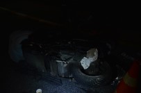 (Özel) Otomobilin Kovaladığı Motosikletli Kaza Yaptı, Ardından Havaya Ateş Ederek Kaçtı