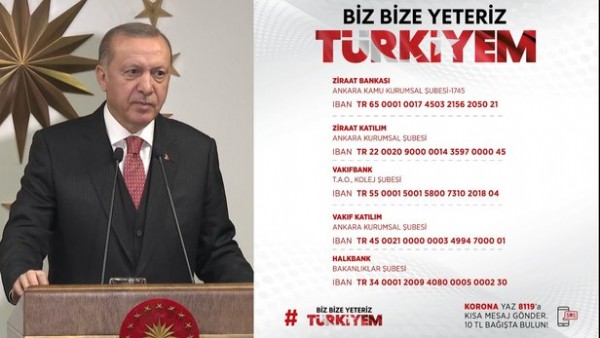 Biz Bize Yeteriz Türkiyem Kampanyası'na toplanan tutar...