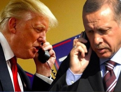 Erdoğan Trump'la telefonda görüştü