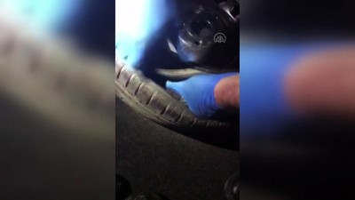 Malatya'da Stepneye Gizlenmiş 1 Kilo 945 Gram Esrar Ele Geçirildi