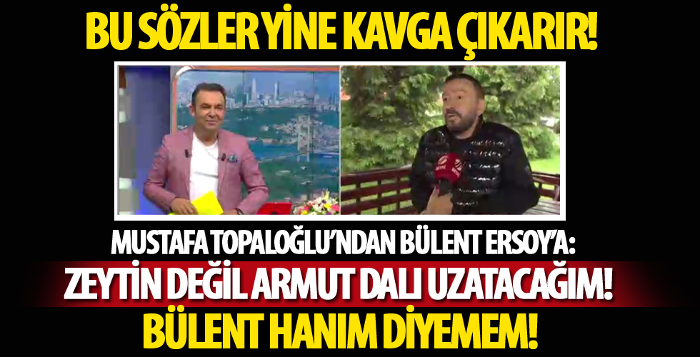 Mustafa Topaloğlu'ndan Bülent Ersoy'a şok sözler