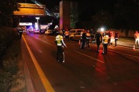 Başkent'te Alkollü Sürücü Polis Uygulama Noktasına Aracıyla Daldı Açıklaması 5'İ Polis 7 Yaralı