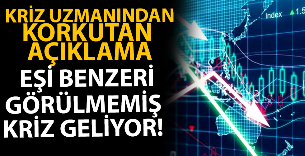 2008 krizini bilen isimden korkutan açıklama