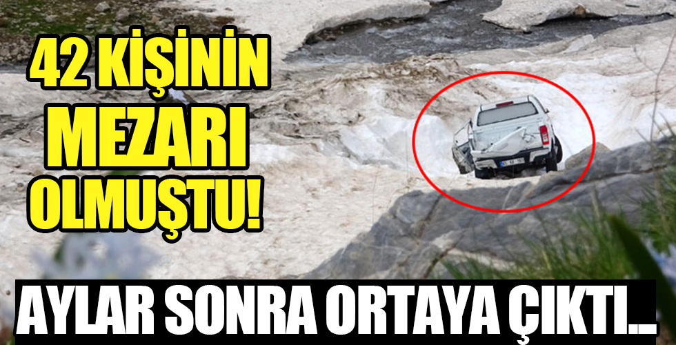 42 kişinin mezarı olmuştu! Aylar sonra ortaya çıktı