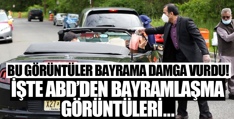 Bu görüntüler bayrama damga vurdu! İşte ABD'den bayramlaşma görüntüleri...
