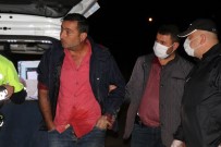 Ehliyetine Önceden El Konulan Alkollü Sürücü Kaza Yaptı, Polisten Kaçarken Tarlaya Yuvarlandı