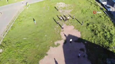 İstanbul'da Mahalle Maçı Tutkusu Kısıtlama Dinlemedi