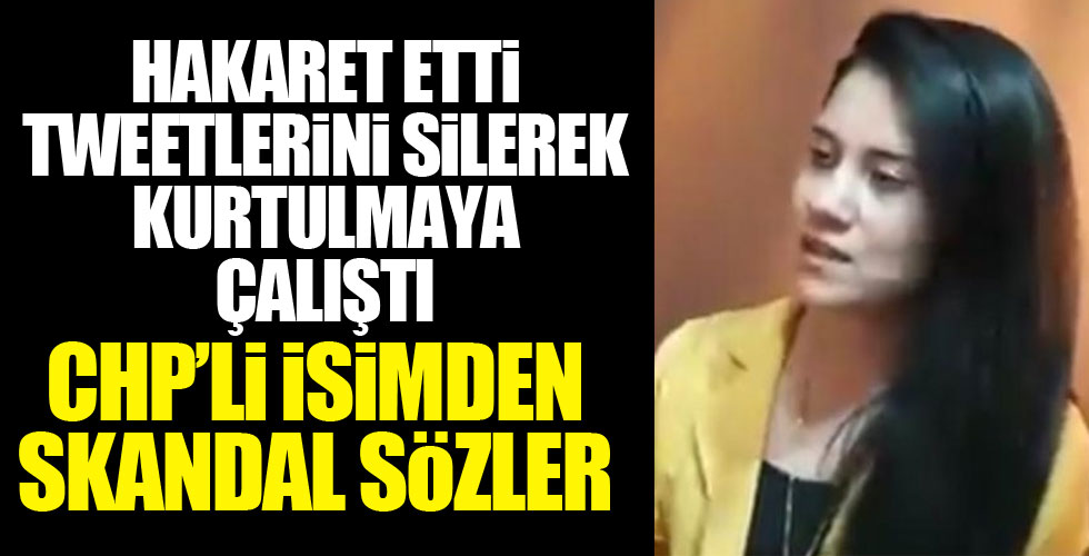CHP'li isim hakaret edip hesabını sıfırladı!