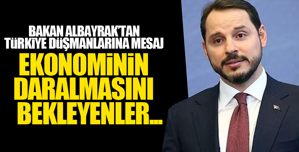 Bakan Albayrak'tan önemli açıklamalar!