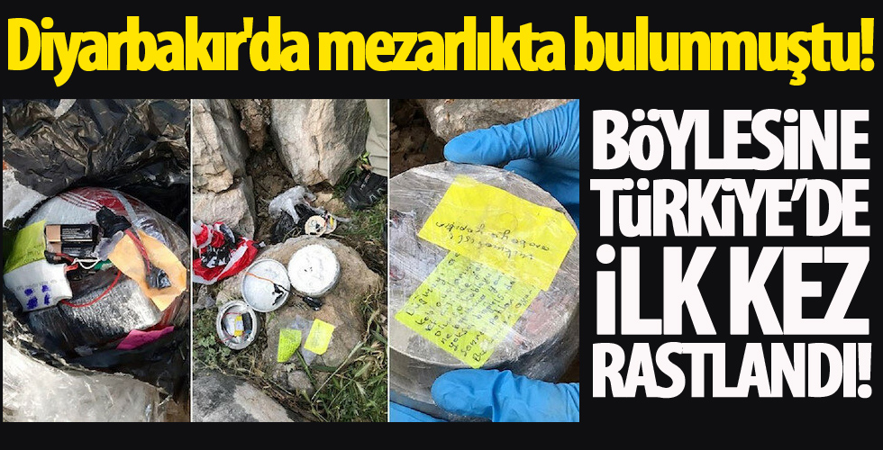 Diyarbakır'da mezarlıkta bulunmuştu! Böylesine Türkiye'de ilk kez rastlandı