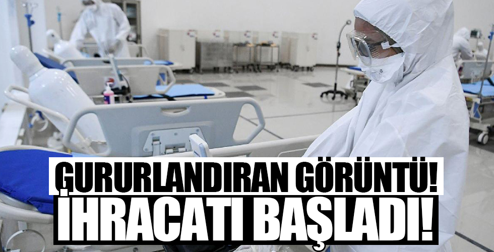 Gururlandıran görüntü! İhracatı başladı...