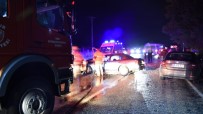 İzmir'de Feci Kaza Açıklaması 1'İ Ağır 3 Yaralı Haberi
