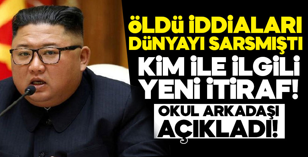 Kuzey Kore lideri hakkında olay yaratacak itiraf!