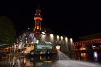 Yakutiye'de Cuma Namazı Hazırlığı