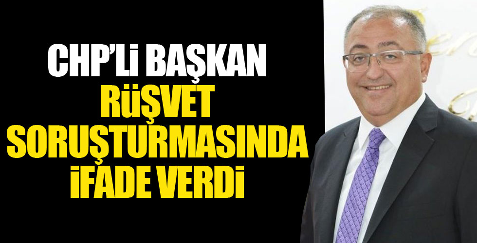 CHP'li Vefa Salman ifade verdi!