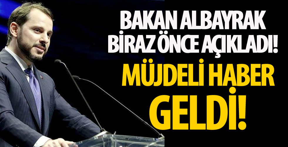 Bakan Albayrak'tan flaş açıklama...