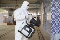 Gölbaşı'da Camiler Dezenfekte Edildi