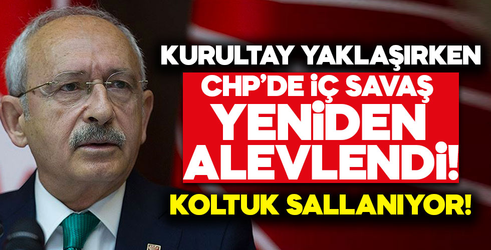 Kurultaya hazırlanan CHP'de muhalifler harekete geçti!
