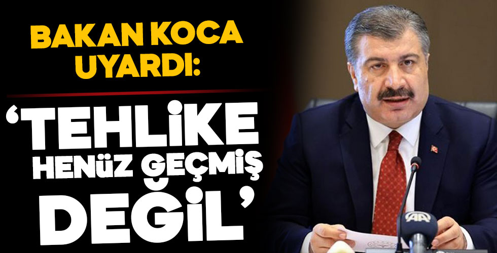 Bakan Koca'dan önemli açıklamalar!