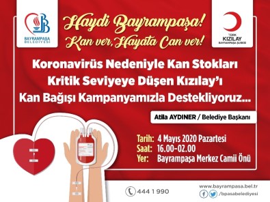 Bayrampaşa'dan Kızılay'a Kan Desteği