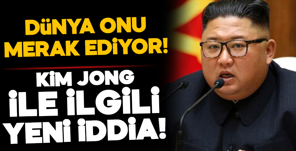 Kim Jong ile ilgili yeni iddia!
