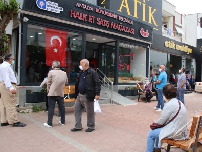 Halk Et Kepez'de 4 Ayda 68 Bin Kilo Et Satıldı