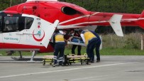 Kalbi Duran Hastanın Yardımına Ambulans Helikopter Yetişti Haberi