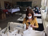 Erzincan'da LYS Sınavına Girecek Öğrenciler İçin Maske Üretildi