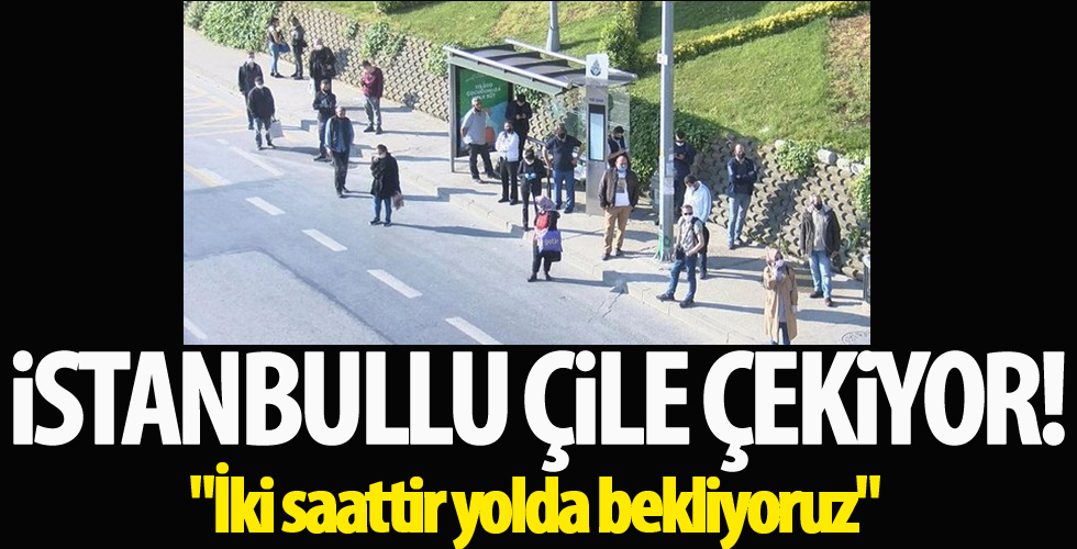İstanbullunun ulaşım çilesi bitmek bilmiyor!