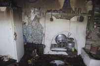 Karaman'da Tek Katlı Müstakil Evde Korkutan Yangın Açıklaması 1 Yavru Kedi Telef Oldu