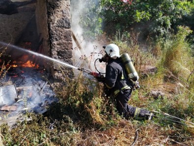Kayaköy'de Yangın