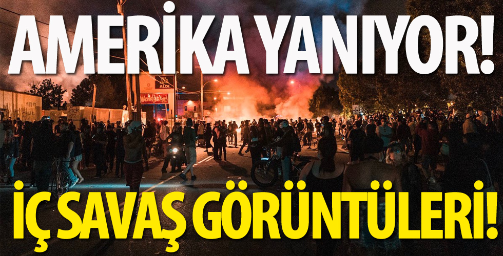 Siyahi Amerikalı Floyd'un öldürülmesine yönelik protestolar 4. gününde