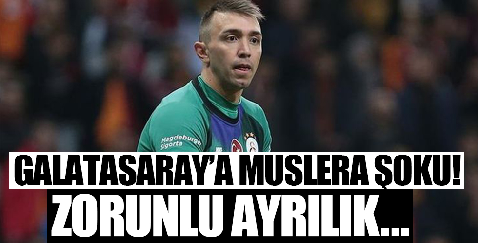 Galatasaray'da Muslera şoku! Zorunlu ayrılık...
