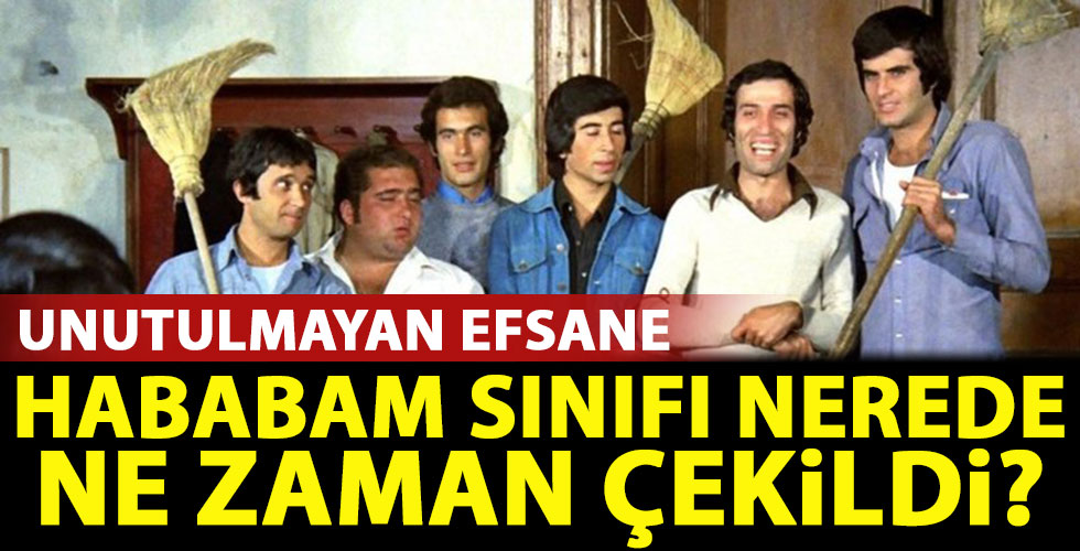 Hababam sınıfı nerede çekildi?