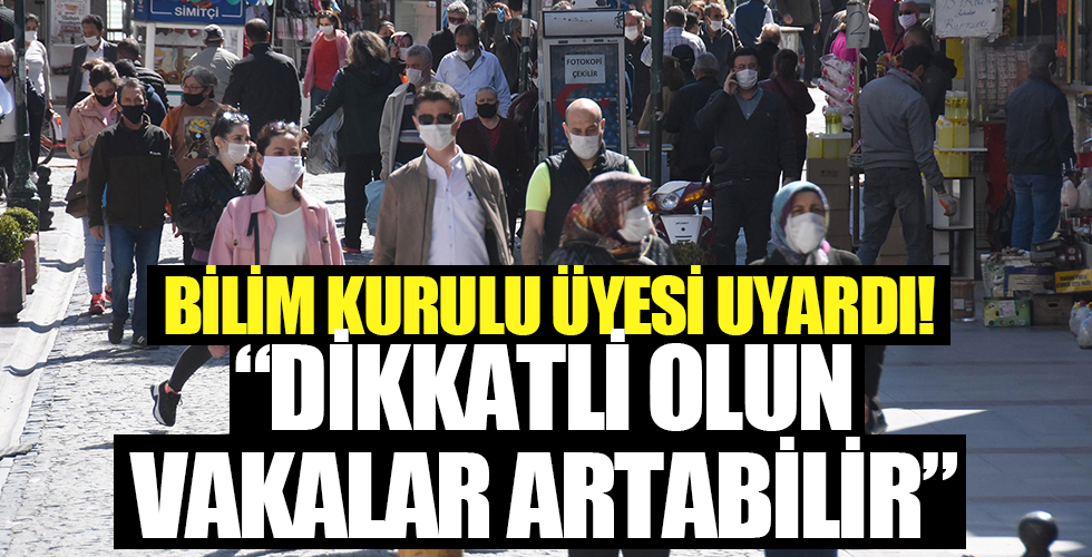 Bilim Kurulu Üyesi Prof. Dr. Tevfik Özlü bugün için uyardı: Vakalar artabilir