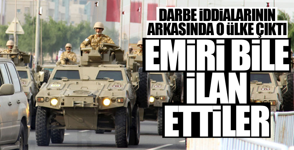 Darbe iddialarının arkasından yine onlar çıktı!