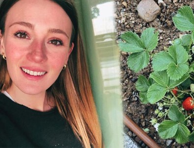 Gizem Karaca organik tarıma başladı!