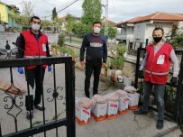Kızılay'dan 500 Aileye Gıda Kolisi Yardımı