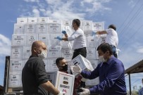 Büyükşehir Belediyesi, Esnafa 15 Bin 500 Gıda Kolisi Dağıttı