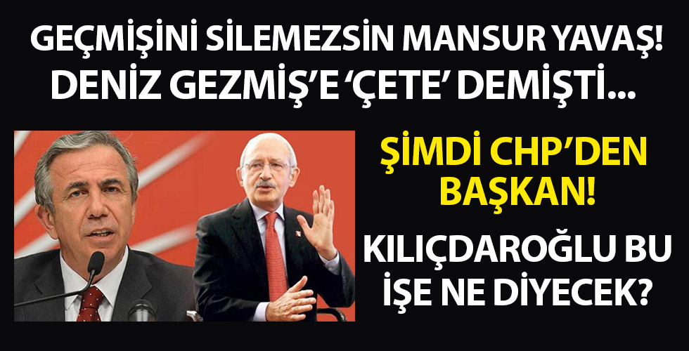 Geçmişini silemezsin Mansur Yavaş! Deniz Gezmiş’e çete demişti! Şimdi CHP’den belediye başkanı!