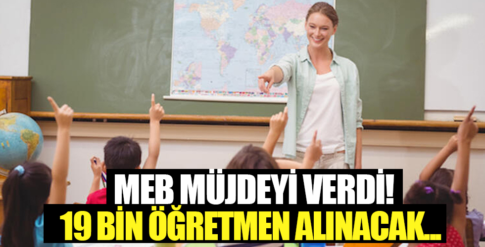 MEB müjdeyi verdi! Öğretmen alımı olacak