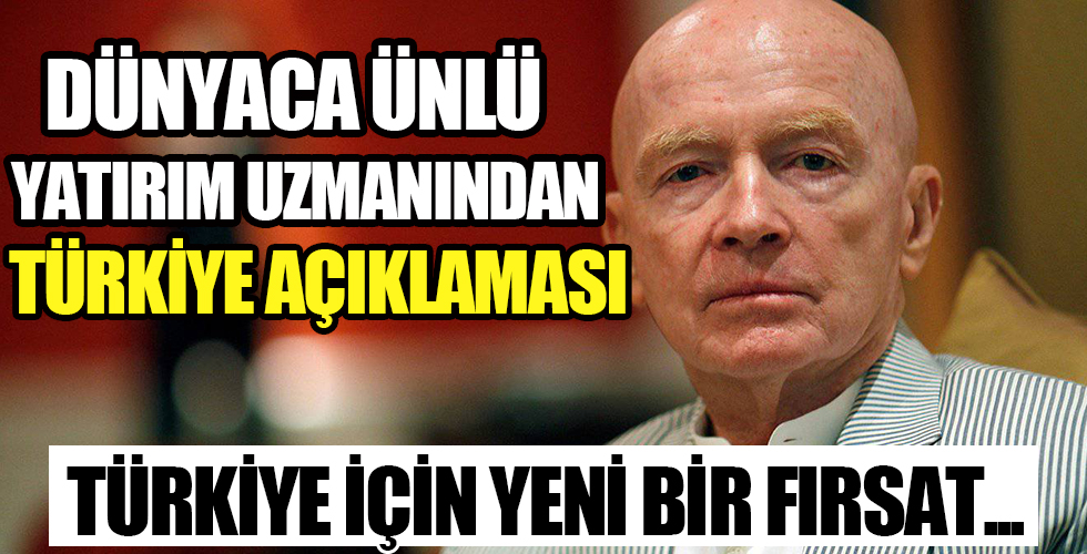 Piyasaların gurusu ünlü yatırımcı Mobius'tan çarpıcı Türkiye açıklaması