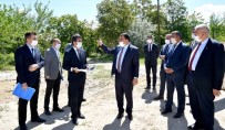 Başkan Gürkan, Tecde - Bostanbaşı Yolunda İnceleme Yaptı